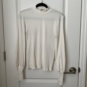 Stradivarius Mock Ribbed Turtleneck